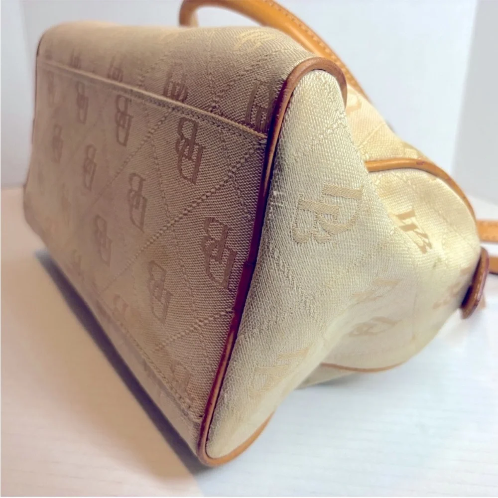 Dooney & Bourke Beige and Tan Satchel - Picture 10 of 13